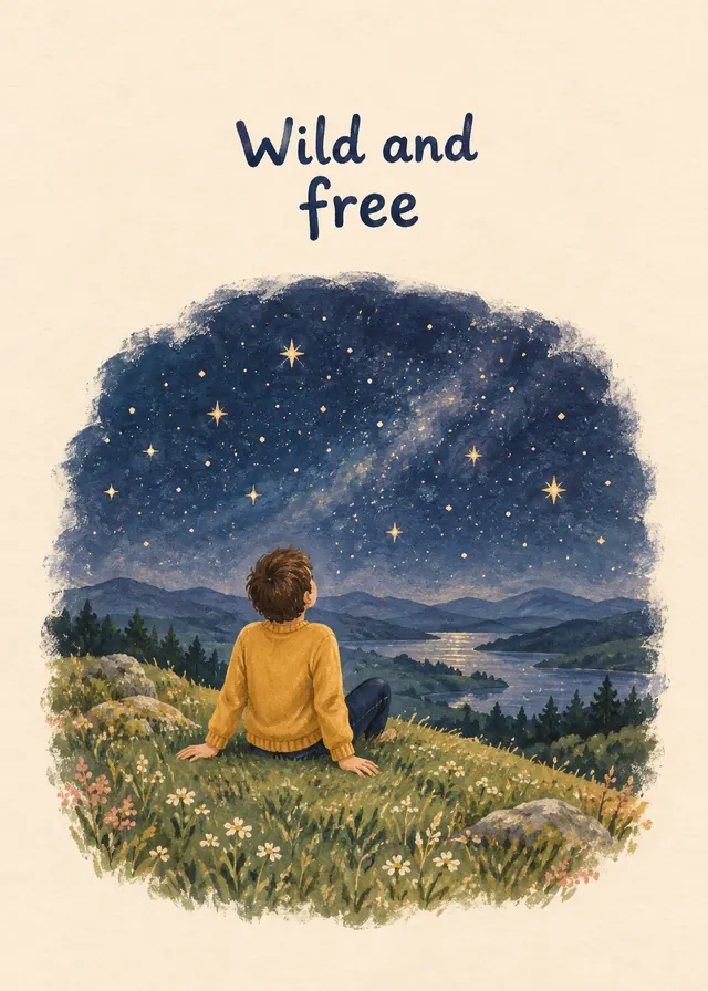 Wild and Free card
