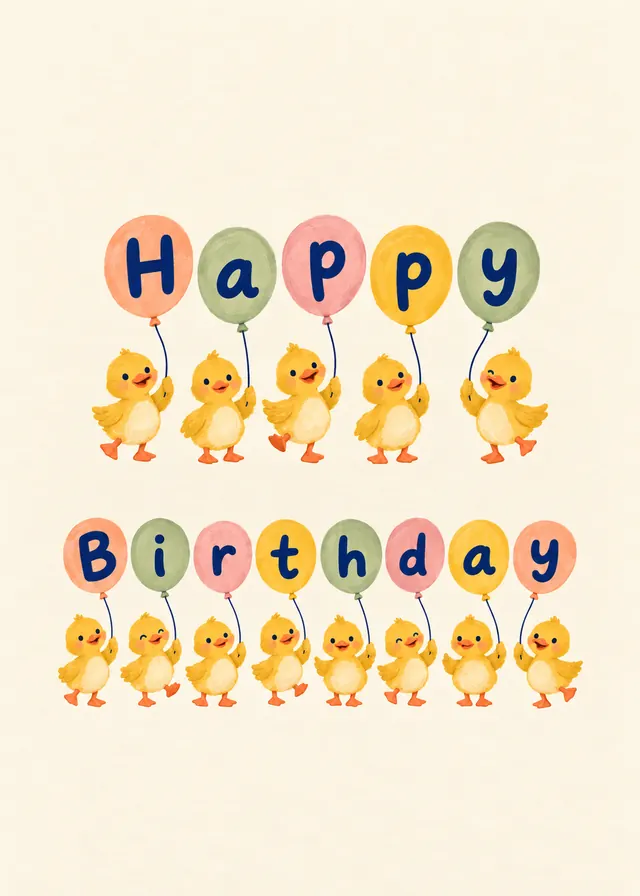Kids’ birthday cards
