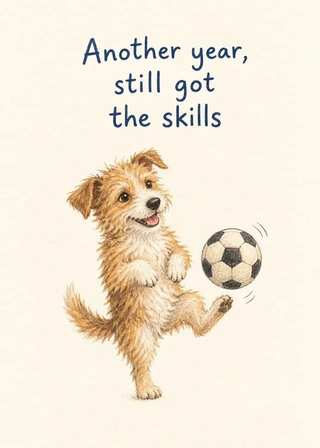 Another Year, Still Got the Skills card
