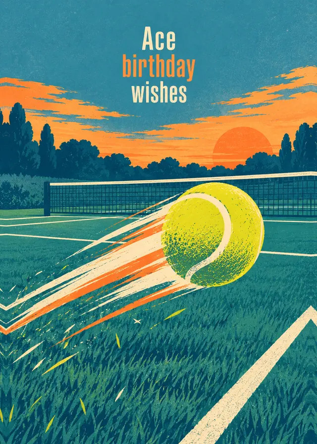 Ace Birthday Wishes card