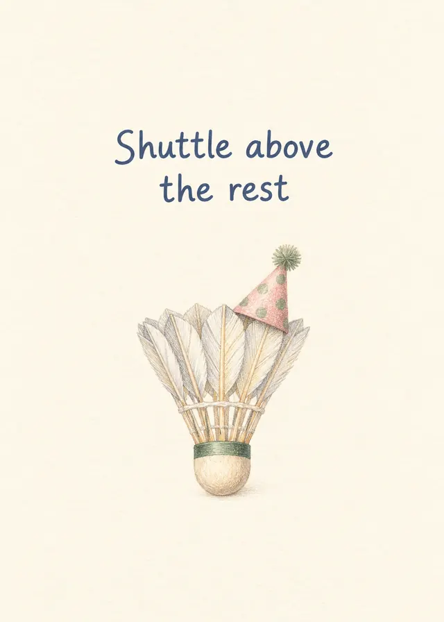 Shuttle Above the Rest card