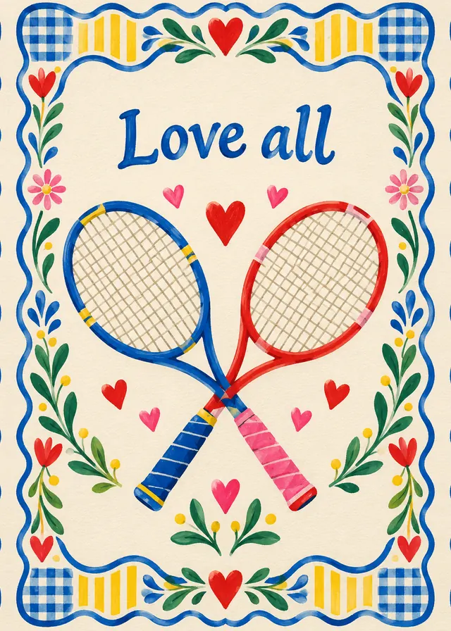 Love All card