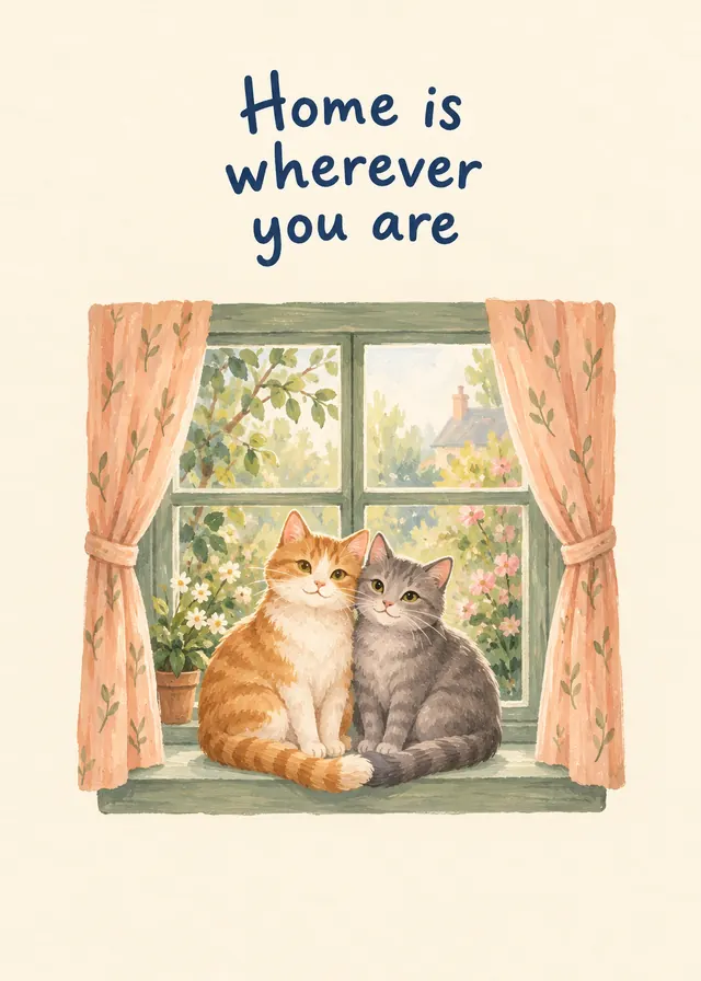 Home Is Wherever You Are card