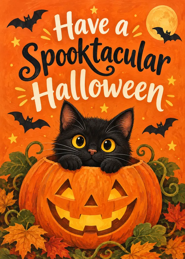 Have a Spooktacular Halloween card