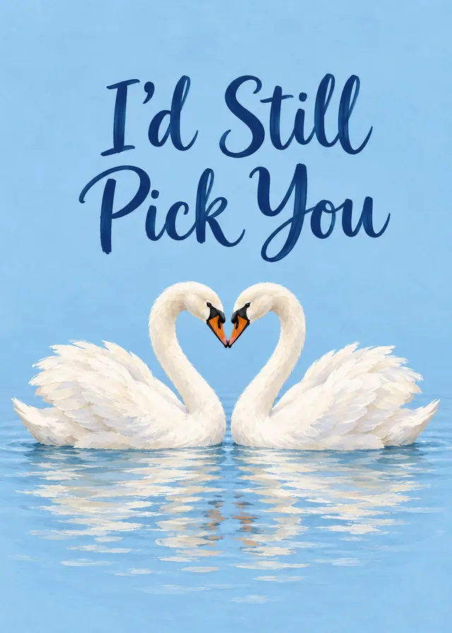 I'd Still Pick You card