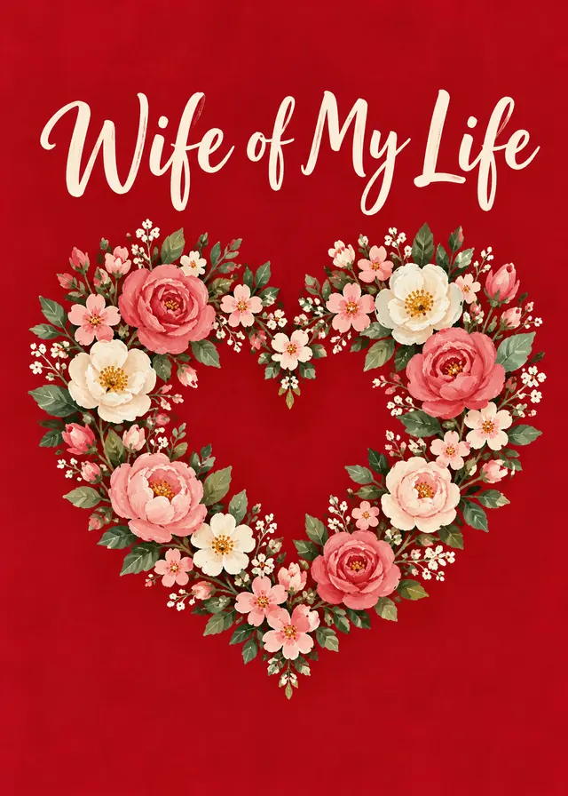 Wife of My Life card