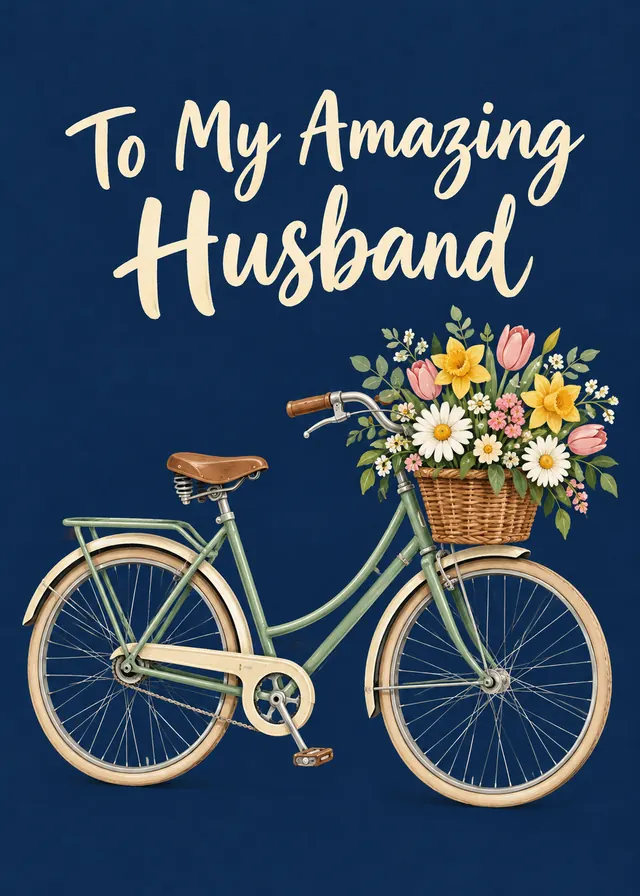 To My Amazing Husband card