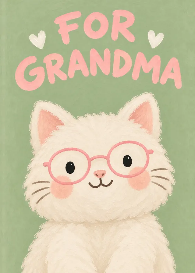 For Grandma card