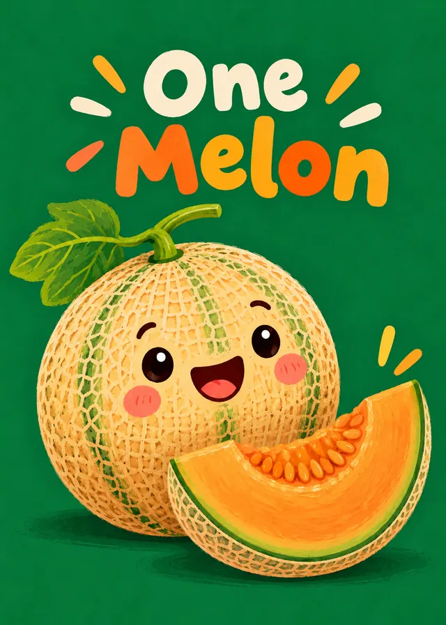 You're One in a Melon card